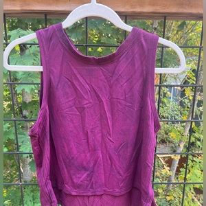 Lululemon purple workout top